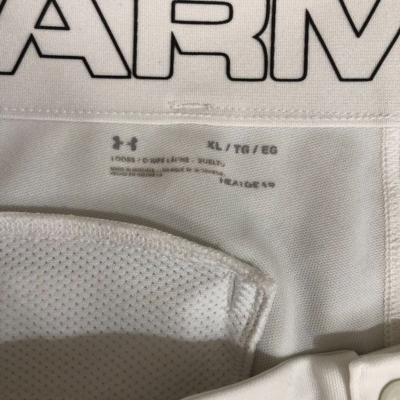 Under Armour Pant Men XL White Sportswear Vapor Swoosh Baseball Softball Knicker - Picture 8 of 13